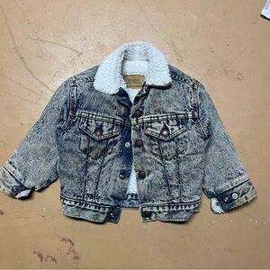 Vintage Levi’s Sherpa-Lined Kids Jacket